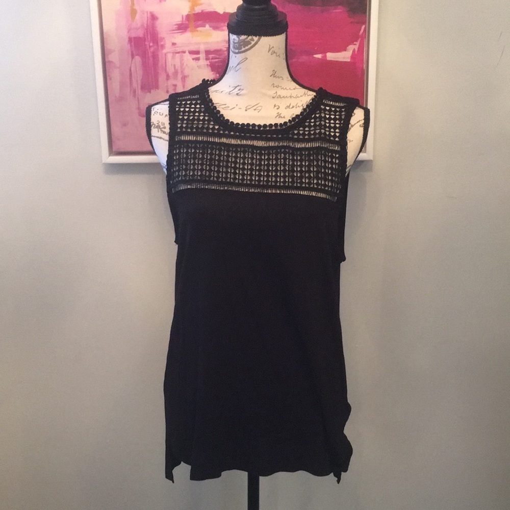 H&M Black Dressy Tank - Picture 1 of 5